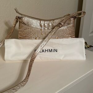 Cream Brahmin Cross Body.